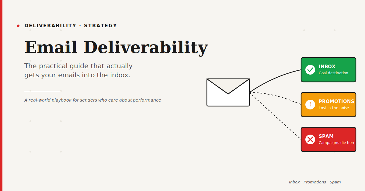 How to Improve Email Deliverability: The Practical Guide That Actually Works