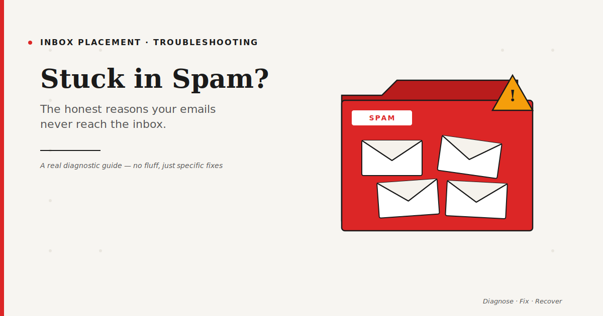 Why Your Emails Land in Spam (And How to Fix It)